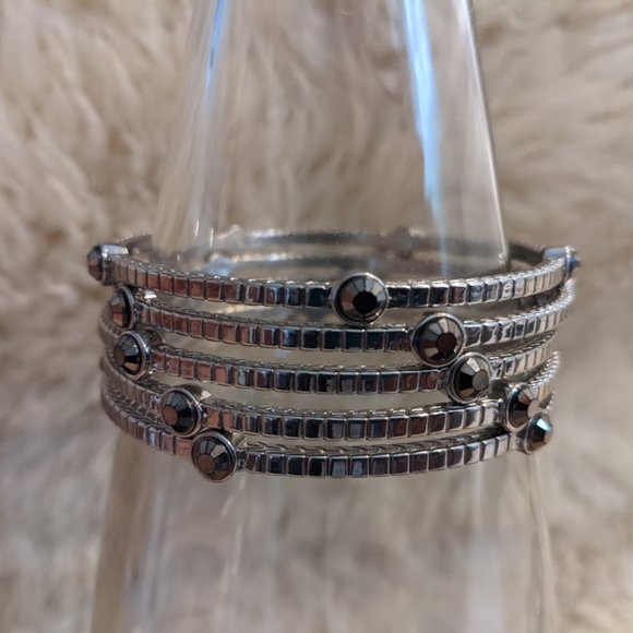 Bracelet  5 in 1 with studded beads - Picture 3 of 4